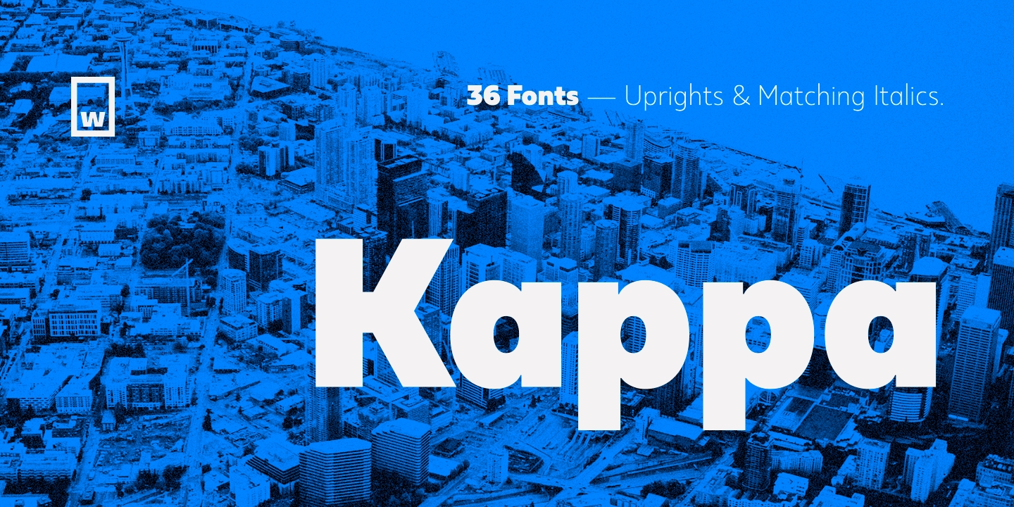 Example font Kappa Text #1